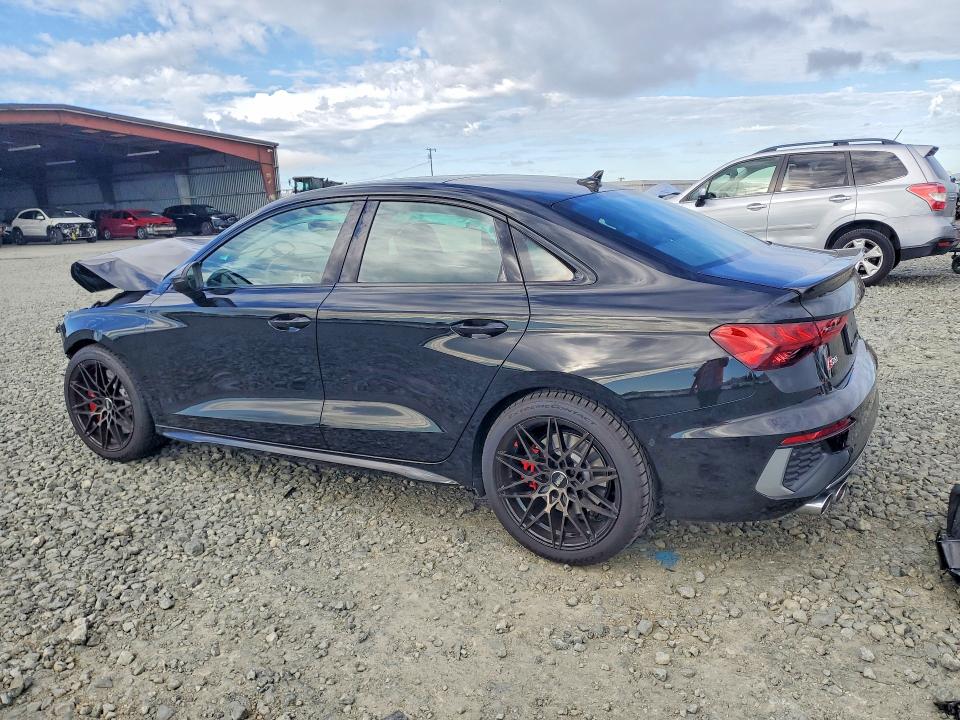 2023 Audi S3 VIN WAUH3DGY0PA044014 COPART salvage auction — FRONT END, Ca - Salvage Certificate, sold $6,400 on 2026-07-02 (photo 2)