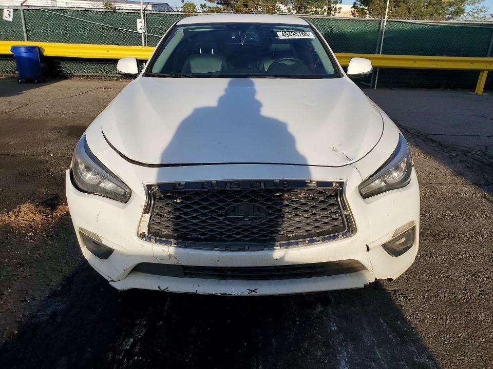 2019 Infiniti Q50 VIN JN1CV7AP1KM110184 COPART salvage auction — SIDE, Ca - Dis/Dlr/Exp Only Clean Title, sold $3,450 on 2026-07-09 (photo 5)