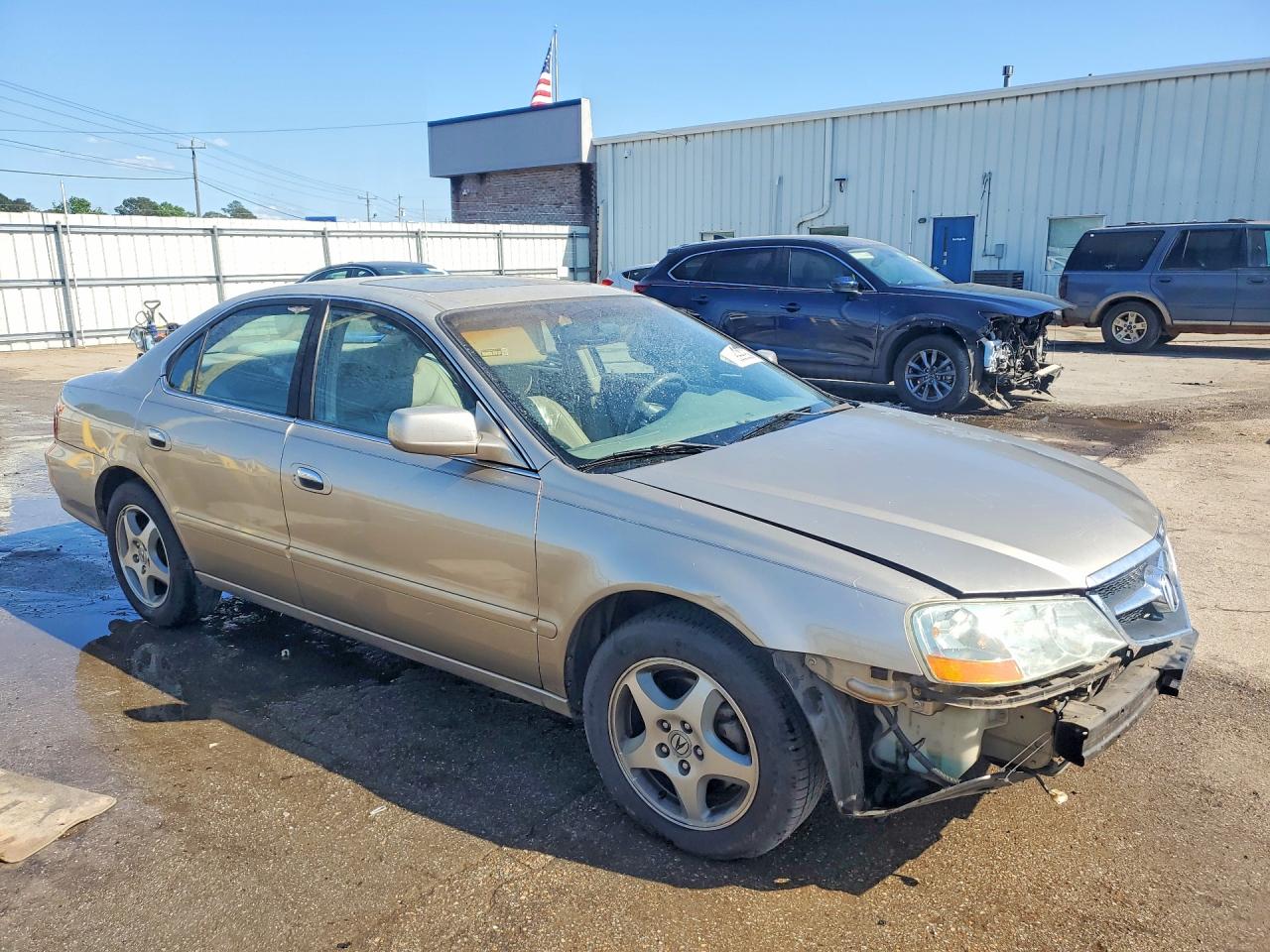 2003 Acura TL VIN 19UUA56693A056543 COPART salvage auction — Front End, AL - CERT OF TITLE-SALVAGE TITLE, sold $350 on 2026-06-25 (photo 4)