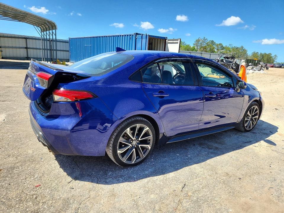 2022 Toyota Corolla VIN 5YFT4MCE0NP115064 COPART salvage auction — SIDE, FL - CERTIFICATE OF DESTRUCTION, sold $3,950 on 2026-07-31 (photo 3)