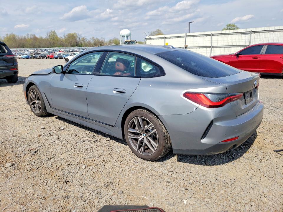 2022 BMW 4er VIN WBA63AV00NFL98084 COPART salvage auction — FRONT END, NJ - CERT OF TITLE-SALVAGE, sold $11,800 on 2026-07-31 (photo 2)