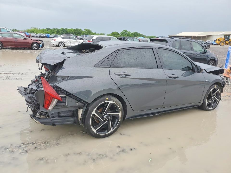 2023 Hyundai Elantra VIN KMHLR4AF0PU608922 COPART salvage auction — FRONT END, Tn - Salvage Certificate, sold $2,050 on 2026-07-28 (photo 3)
