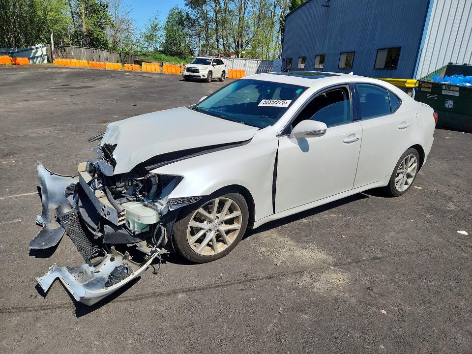 2011 Lexus Is VIN JTHBF5C29B5132518 COPART salvage auction — FRONT END, Or - Salvage Title Certificate, sold $775 on 2026-07-06 (photo 1)