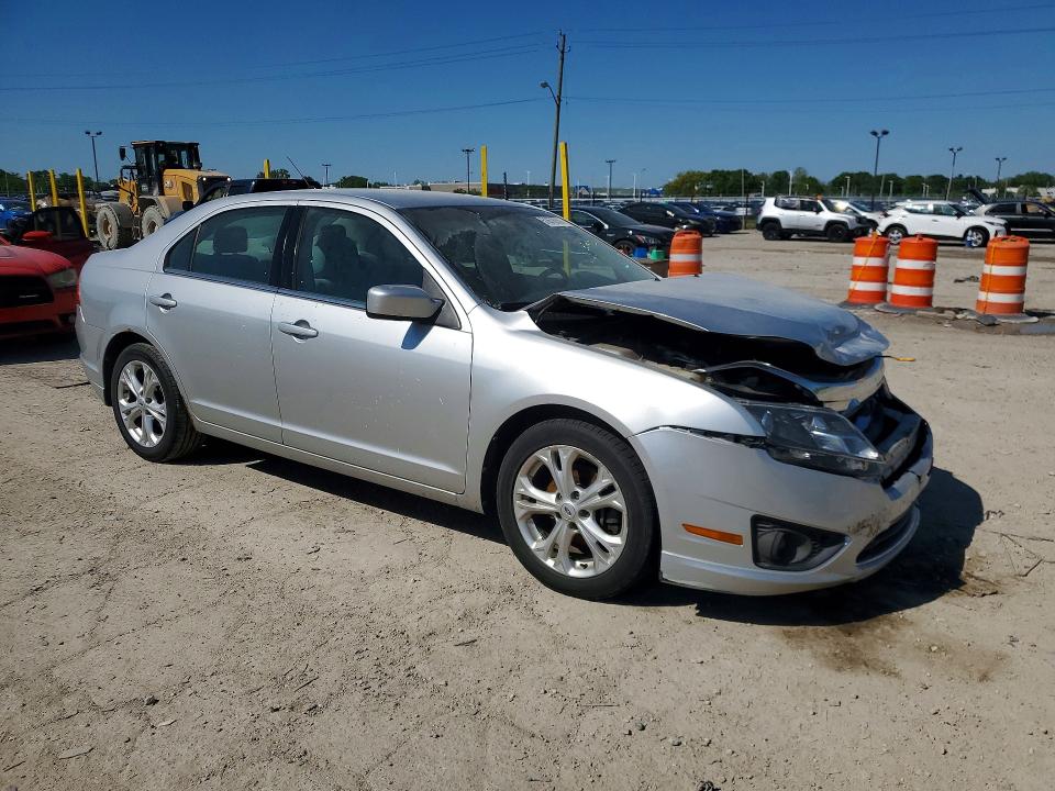 2012 Ford Fusion VIN 3FAHP0HAXCR356199 COPART salvage auction — FRONT END, IN - CERTIFICATE OF TITLE, sold $225 on 2026-07-02 (photo 4)