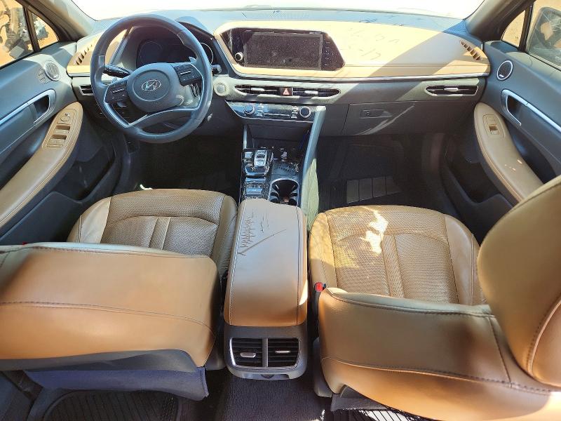 2020 Hyundai Sonata VIN 5NPEH4J21LH004703 COPART salvage auction — FRONT END, Nc - Salvage Certificate Of Title, sold $2,500 on 2026-07-13 (photo 8)