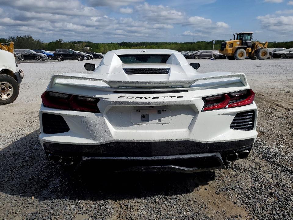 2022 Chevrolet Corvette VIN 1G1YC3D49N5100173 COPART salvage auction — VANDALISM, Salvage Title, sold $31,000 on 2026-07-29 (photo 6)