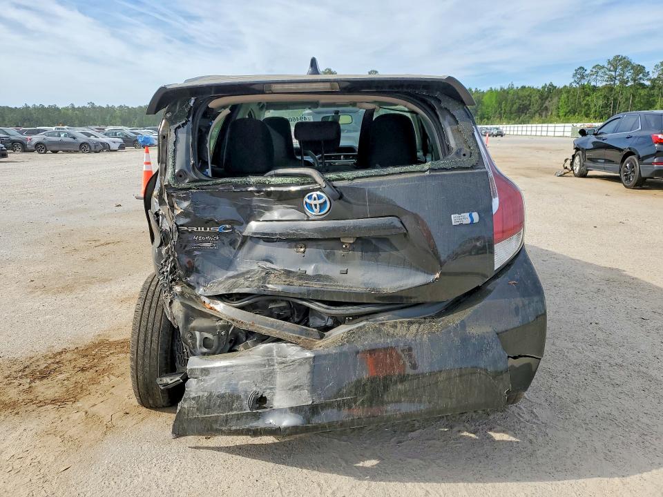 2015 Toyota Prius VIN JTDKDTB3XF1579720 COPART salvage auction — REAR END, Sc - Cert Of Title-Salvage, sold $600 on 2026-07-27 (photo 6)