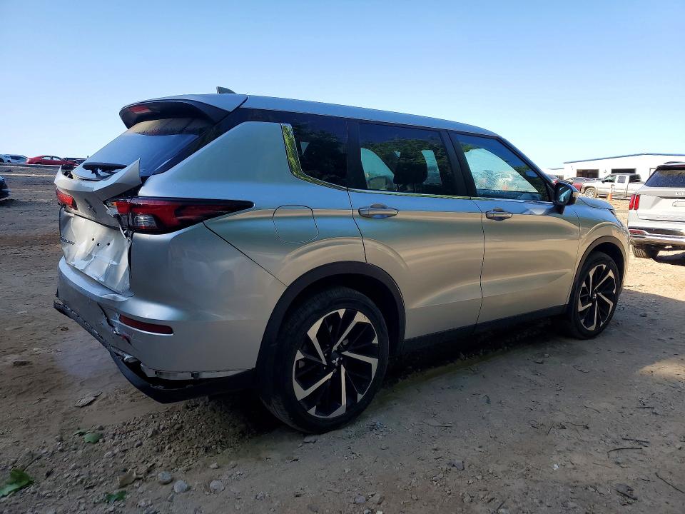 2022 Mitsubishi VIN JA4J4TA82NZ033142 COPART salvage auction — REAR END, Ga - Cert Of Title-Salvage, sold $7,700 on 2026-07-31 (photo 3)