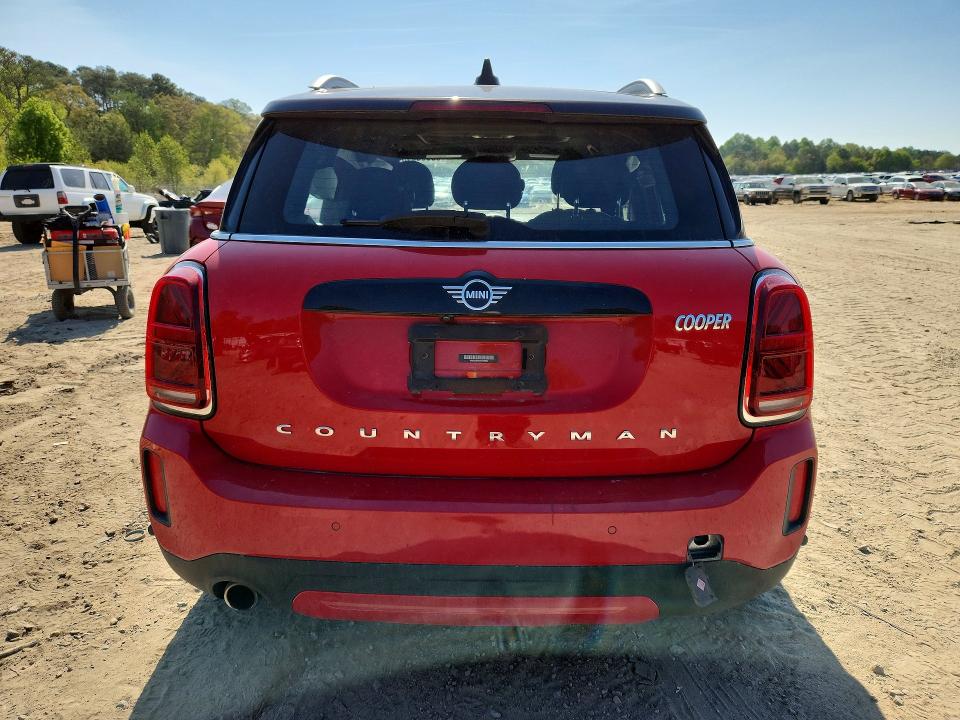 2022 Mini Cooper VIN WMZ43BR04N3N29822 COPART salvage auction — FRONT END, MD - CERT OF SALVAGE > 75% DAMAGE, sold $1,000 on 2026-07-21 (photo 6)