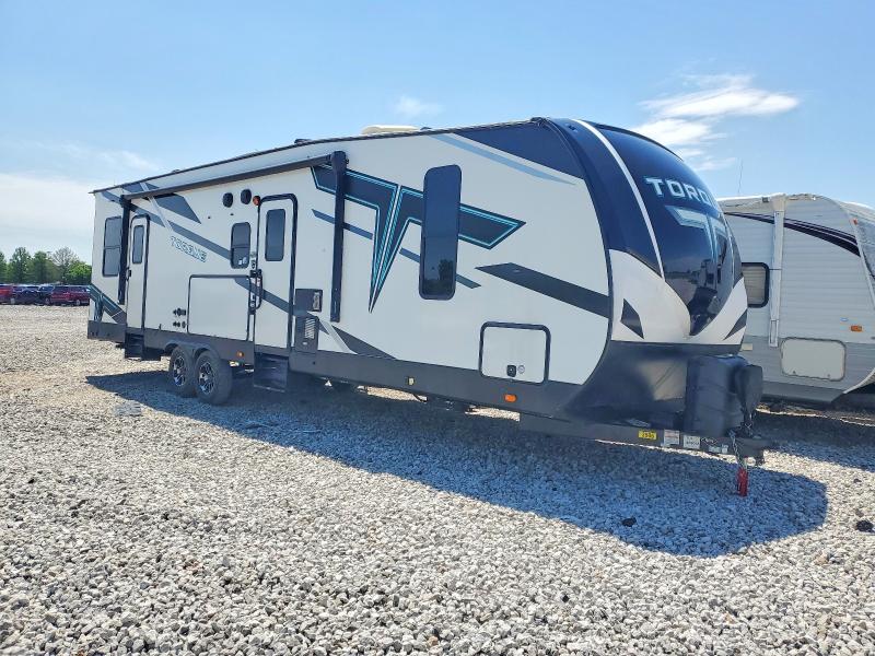 2022 Heartland rv VIN 5SFCB382XNE489058 COPART salvage auction — ROOF, MO - SALVAGE CERTIFICATE OF TITLE, sold $2,100 on 2026-07-16 (photo 1)