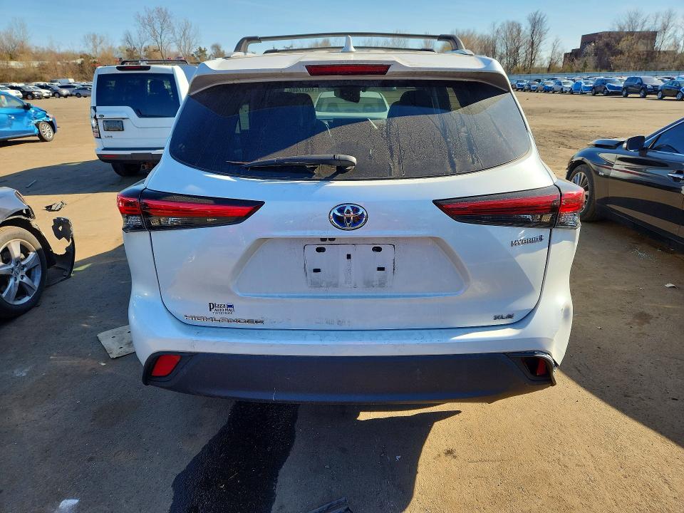 2023 Toyota Highlander VIN 5TDABRCH3PS580355 COPART salvage auction — SIDE, Ny - Mv-907A Salvage Certificate, sold $16,700 on 2026-07-07 (photo 6)