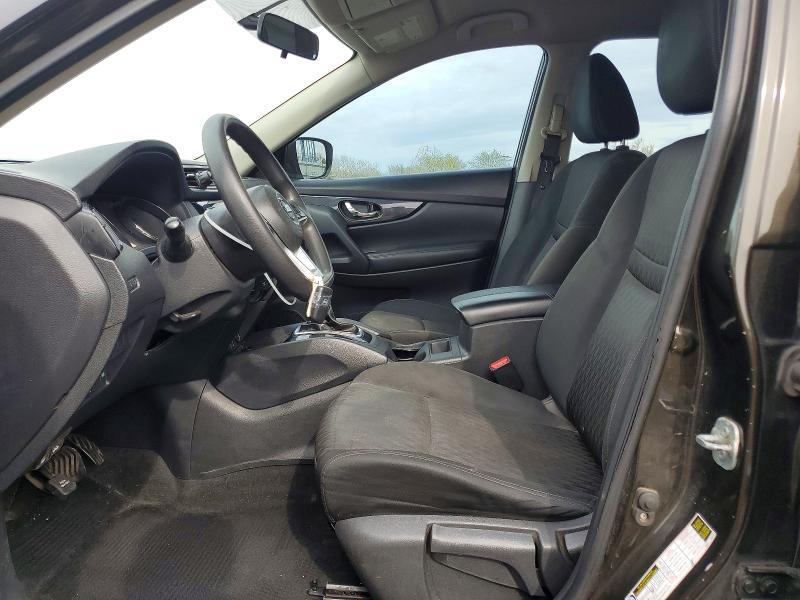 2017 Nissan Rogue VIN KNMAT2MVXHP544103 COPART salvage auction — FRONT END, Il - Salvage Certificate, sold $725 on 2026-07-10 (photo 7)