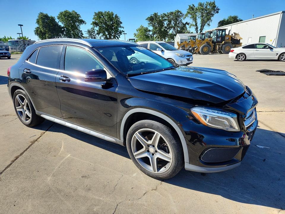2016 Mercedes-benz Gla-klasse VIN WDCTG4GB2GJ191667 COPART salvage auction — FRONT END, Ca - Salvage Certificate, sold $1,400 on 2026-07-20 (photo 4)