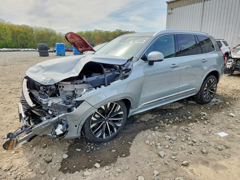 2026 Volvo Xc90 VIN YV4062PE8T1470011 COPART salvage auction — FRONT END, Nj - Cert Of Title-Salvage, sold $275 on 2026-07-29 (photo 1)