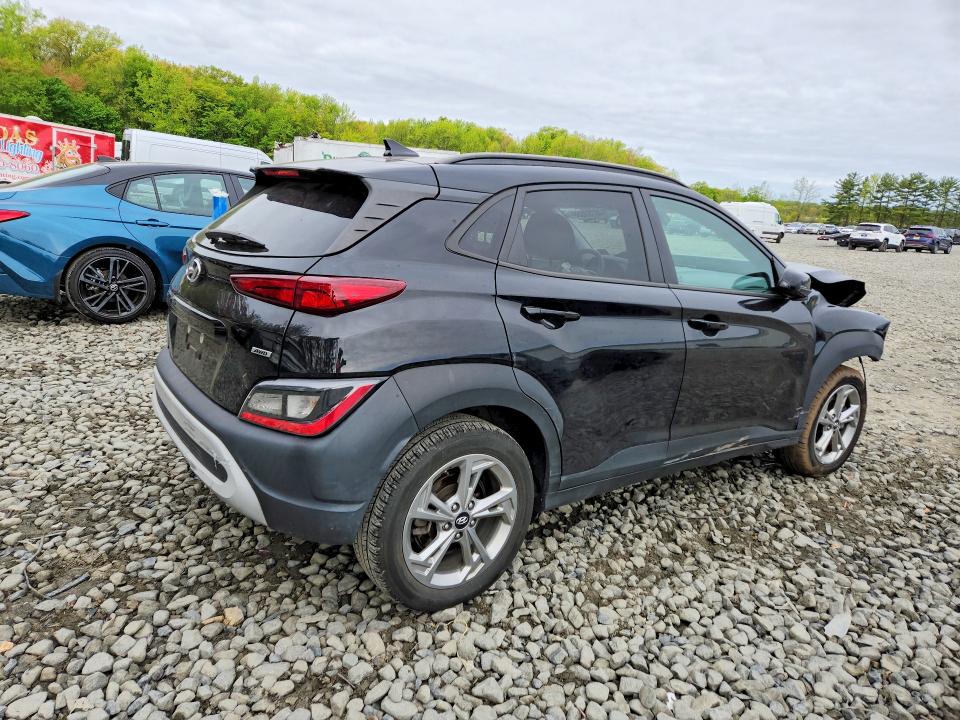 2022 Hyundai Kona VIN KM8K6CABXNU756441 COPART salvage auction — FRONT END, Nj - Cert Of Title-Salvage, sold $2,550 on 2026-07-27 (photo 3)