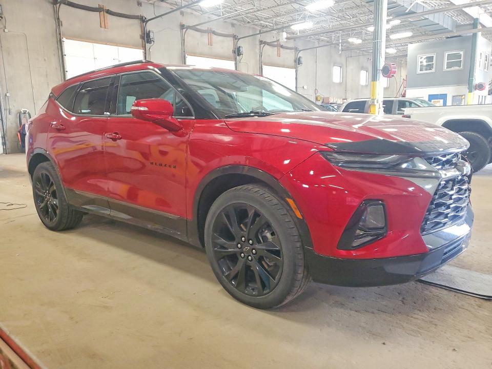 2022 Chevrolet Blazer VIN 3GNKBKRS9NS145368 COPART salvage auction — FRONT END, Mn - Cert Of Title-Salvage, sold $9,100 on 2026-08-18 (photo 4)