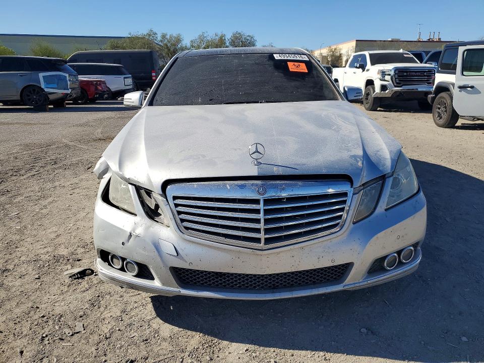 2010 Mercedes-benz E-klasse VIN WDDHF8HB1AA178720 COPART salvage auction — FRONT END, Nv - Salvage Title, sold $550 on 2026-07-28 (photo 5)