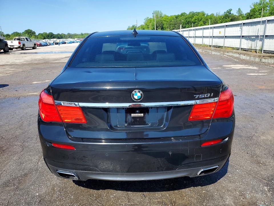 2011 BMW 7er VIN WBAKA8C51BCY37270 COPART salvage auction — SIDE, Al - Cert Of Title-Salvage Title, sold $400 on 2026-07-23 (photo 6)