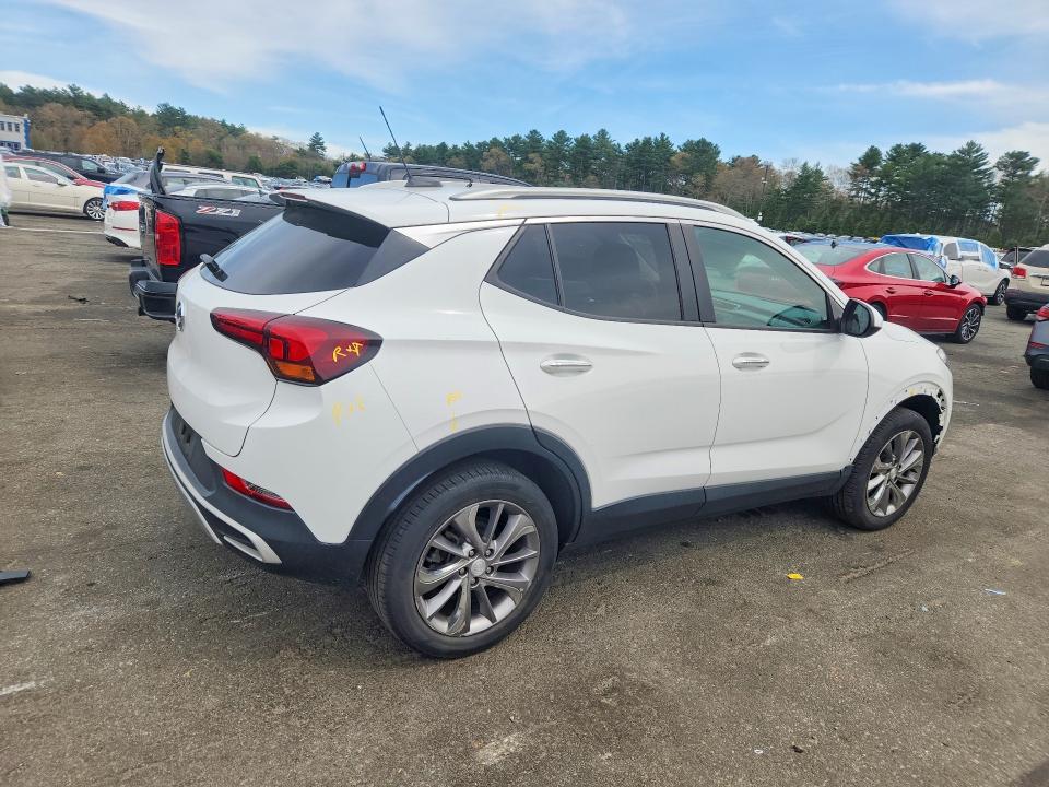 2020 Buick Encore VIN KL4MMESL7LB125400 COPART salvage auction — FRONT END, Ri - Salvage Certificate Of Title, sold $3,400 on 2026-07-28 (photo 3)