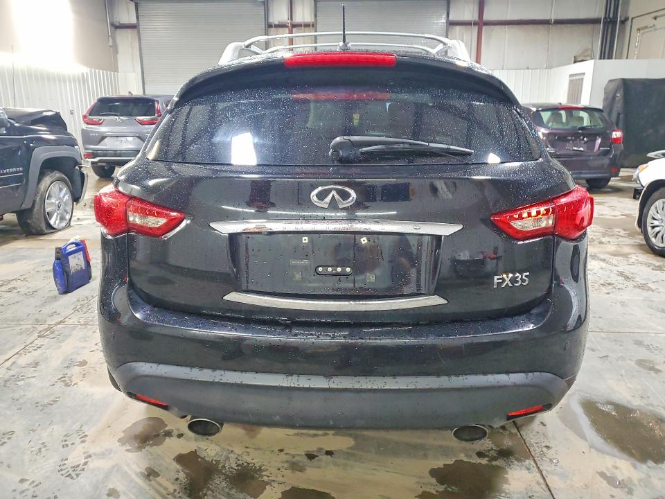 2010 Infiniti Fx VIN JN8AS1MWXAM851689 COPART salvage auction — FRONT END, Il - Salvage Certificate, sold $625 on 2026-07-16 (photo 6)