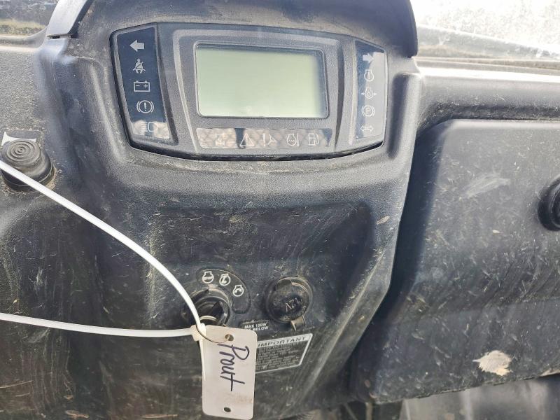 2022 Kubota Rtv-xg850 VIN A5KH1PGNENG031165 COPART salvage auction — WATER/FLOOD, ME - BILL OF SALE, sold $250 on 2026-07-24 (photo 8)