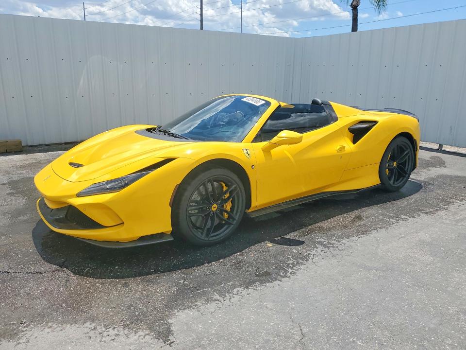 2021 Ferrari VIN ZFF93LMA2M0262015 — COPART salvage auction photo