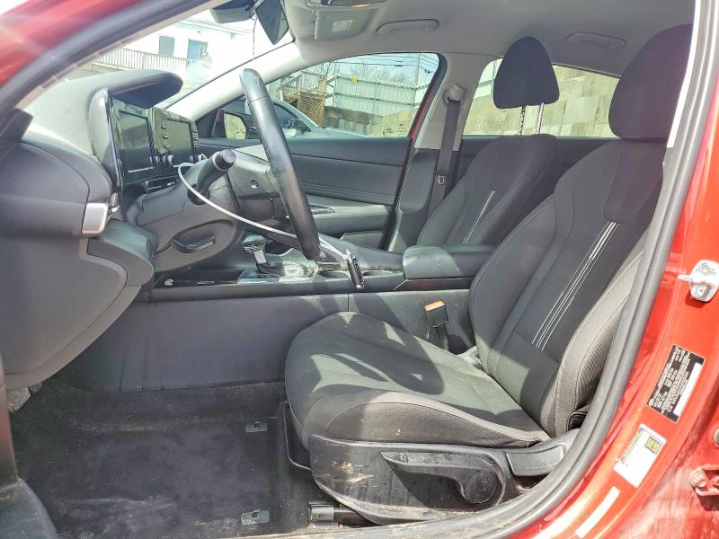2021 Hyundai Elantra VIN 5NPLS4AG3MH000366 COPART salvage auction — FRONT END, Ky - Cert Of Title-Salvage, sold $5,300 on 2026-07-31 (photo 7)