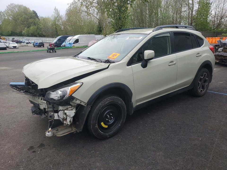 2014 Subaru Xv VIN JF2GPAGC9E8209280 COPART salvage auction — FRONT END, Id - Salvage Certificate Of Title, sold $775 on 2026-07-29 (photo 1)