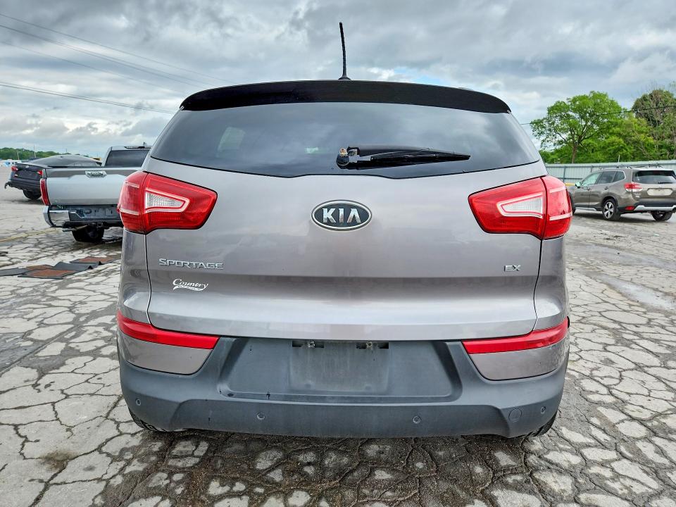 2011 Kia Sportage VIN KNDPC3A20B7052441 COPART salvage auction — FRONT END, Tx - Certificate Of Title, sold $1,500 on 2026-07-20 (photo 6)