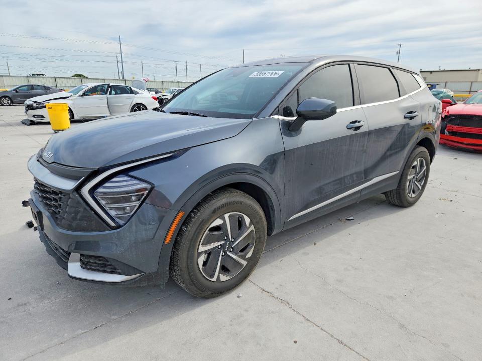 2024 Kia Sportage VIN KNDPUCDG6R7161582 COPART salvage auction — FRONT END, Tx - Certificate Of Title, sold $7,000 on 2026-07-07 (photo 1)
