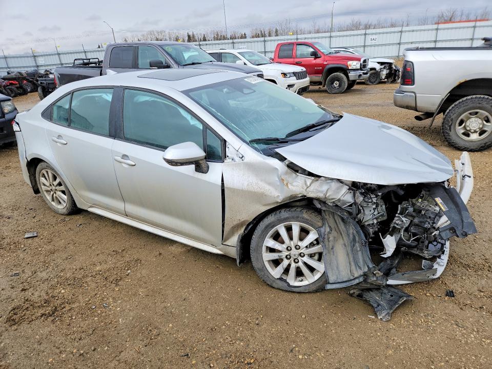 2023 Toyota Corolla VIN 5YFB4MDE9PP040104 COPART salvage auction — FRONT END, AB - BOS - SALVAGE, sold $3,100 on 2026-07-02 (photo 4)