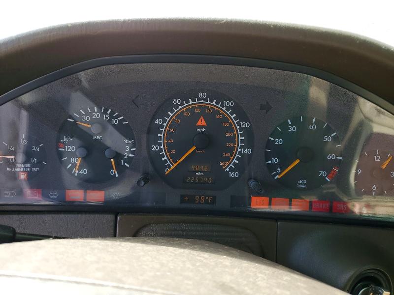 1995 Mercedes-benz S class VIN WDBGA32E2SA244718 COPART salvage auction — MECHANICAL, MS - CERTIFICATE OF TITLE, sold $250 on 2026-07-14 (photo 9)