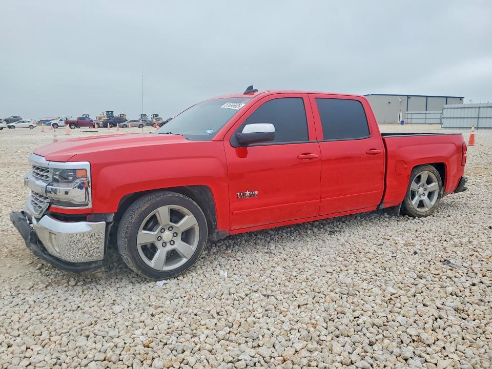 2018 Chevrolet Silverado VIN 3GCPCREC0JG616016 COPART salvage auction — UNDERCARRIAGE, Tx - Salvage Vehicle Title, sold $7,900 on 2026-07-02 (photo 1)