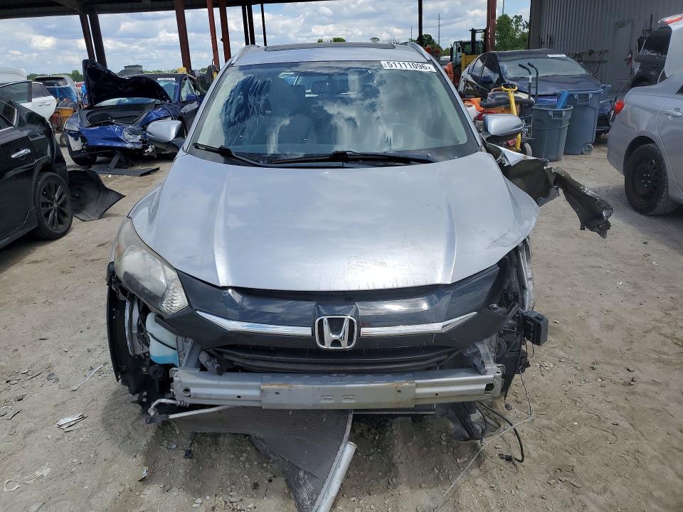 2018 Honda Hr-v VIN 3CZRU5H77JM705218 COPART salvage auction — REAR END, Fl - Cert Of Title Slvg Rebuildable, sold $2,750 on 2026-07-31 (photo 5)