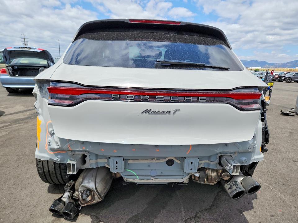 2024 Porsche Macan VIN WP1AA2A5XRLB20180 COPART salvage auction — REAR END, Ca - Salvage Certificate, sold $32,750 on 2026-07-08 (photo 6)