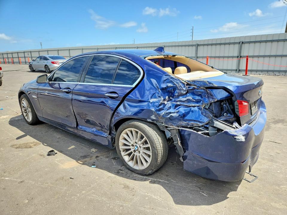 2011 BMW 5 series VIN WBAFU7C59BC870777 COPART salvage auction — REAR END, FL - CERT OF TITLE SLVG REBUILDABLE, sold $1,200 on 2026-07-20 (photo 2)