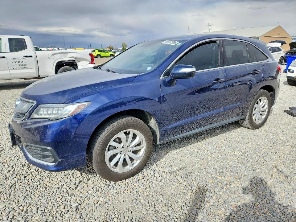 2016 Acura Rdx VIN 5J8TB4H53GL002124 COPART salvage auction — SIDE, CO - PUBLIC - SALVAGE TITLE (P), sold $3,300 on 2026-07-02 (photo 1)