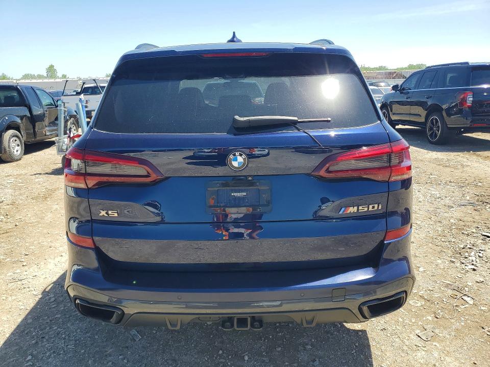 2021 BMW X5 VIN 5UXJU4C00M9G77855 COPART salvage auction — MECHANICAL, Ne - Cert Of Title-Salvage, sold $2,600 on 2026-07-28 (photo 6)