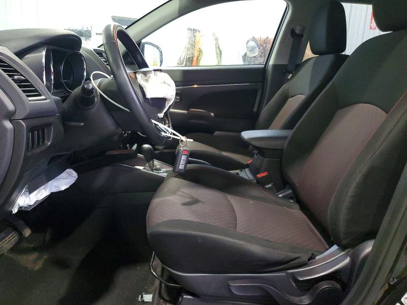 2019 Mitsubishi Outlander VIN JA4AP4AU3KU021505 COPART salvage auction — FRONT END, Oh - Cert Of Title-Salvage, sold $2,650 on 2026-07-10 (photo 7)
