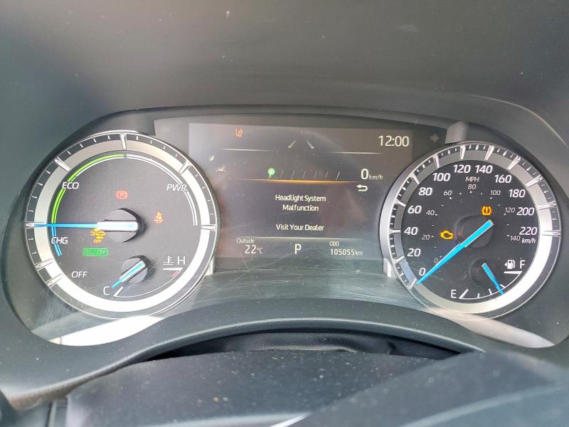 2022 Toyota Highlander VIN 5TDGBRCH5NS537692 COPART salvage auction — REAR END, Salvage Title, sold $22,200 on 2026-07-16 (photo 9)