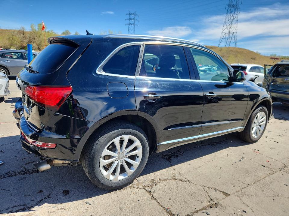 2015 Audi Q5 VIN WA1CFAFPXFA122657 COPART salvage auction — REAR END, Co - Salvage Title, sold $2,000 on 2026-08-05 (photo 3)