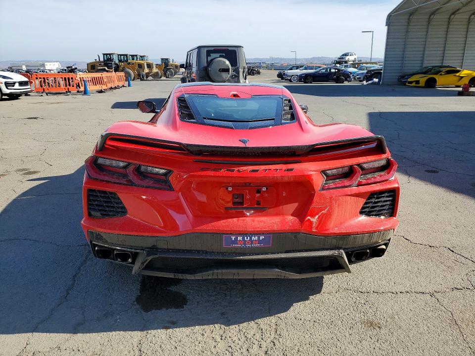 2024 Chevrolet Corvette VIN 1G1YC2D4XR5112929 COPART salvage auction — SIDE, Ca - Salvage Certificate, sold $42,500 on 2026-07-21 (photo 6)
