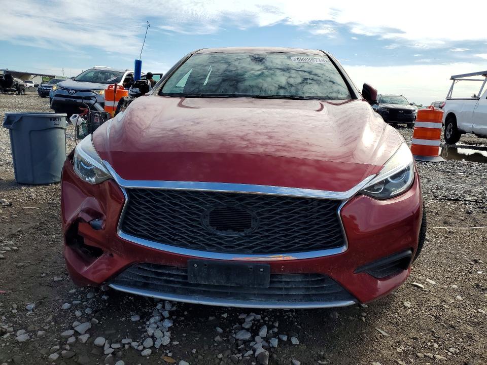 2017 Infiniti Qx30 VIN SJKCH5CP8HA036811 COPART salvage auction — FRONT END, TX - SALVAGE VEHICLE TITLE, sold $1,700 on 2026-07-02 (photo 5)