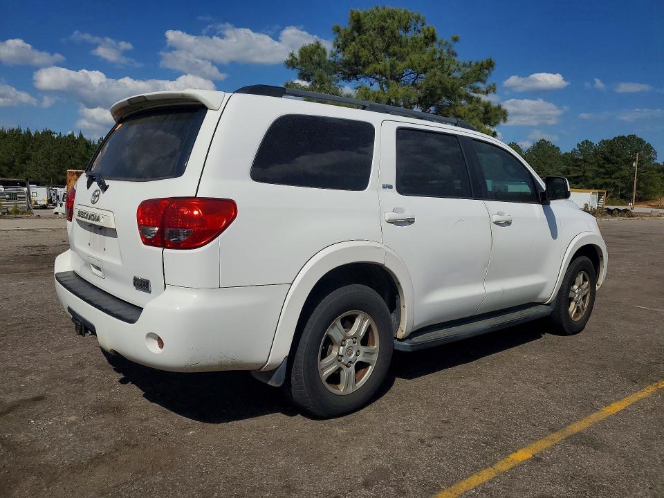 2011 Toyota Sequoia VIN 5TDZY5G10BS037139 COPART salvage auction — FRONT END, Sc - Certificate Of Title, sold $1,900 on 2026-07-17 (photo 3)