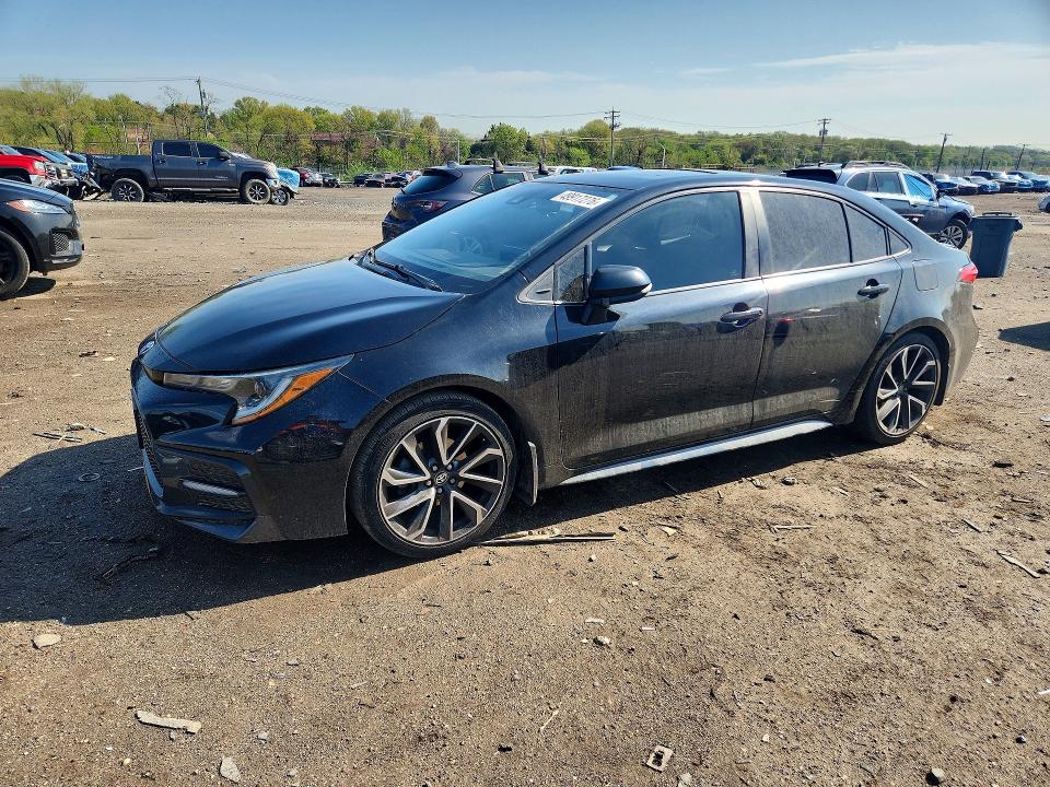 2020 Toyota Corolla VIN 5YFP4RCE7LP029441 COPART salvage auction — SIDE, MD - CERT OF SALVAGE > 75% DAMAGE, sold $3,600 on 2026-07-30 (photo 1)