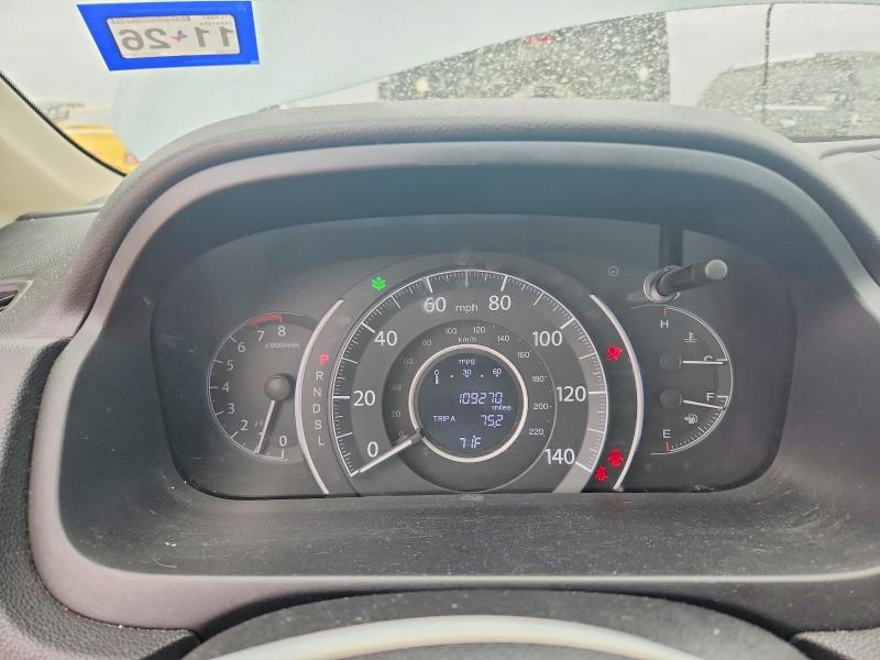 2016 Honda Cr-v VIN 2HKRM3H4XGH560027 COPART salvage auction — MINOR DENT/SCRATCHES, Tx - Salvage Vehicle Title, sold $5,400 on 2026-07-02 (photo 9)
