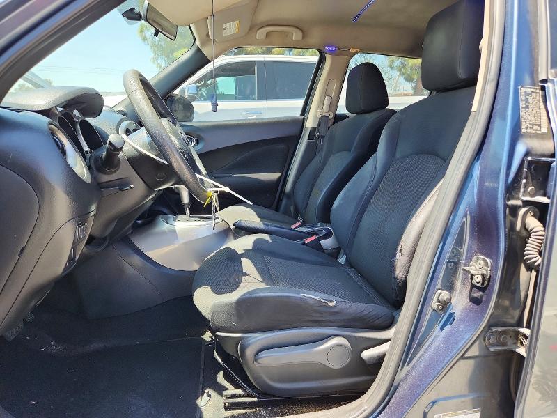 2012 Nissan Juke VIN JN8AF5MR1CT104299 COPART salvage auction — FRONT END, Ca - Salvage Certificate, sold $575 on 2026-07-30 (photo 7)
