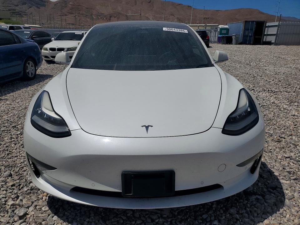 2020 Tesla Model 3 VIN 5YJ3E1EA1LF632338 COPART salvage auction — REAR END, Nv - Salvage Title, sold $4,600 on 2026-07-15 (photo 5)