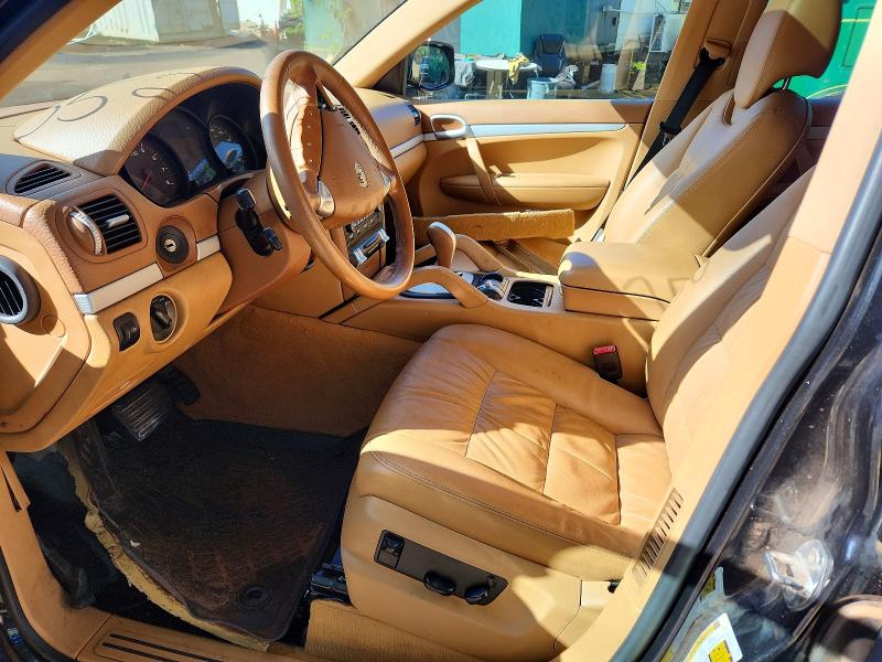 2009 Porsche Cayenne VIN WP1AA29P29LA05501 COPART salvage auction — WATER/FLOOD, Hi - Certificate Of Salvage, sold $50 on 2026-07-20 (photo 7)