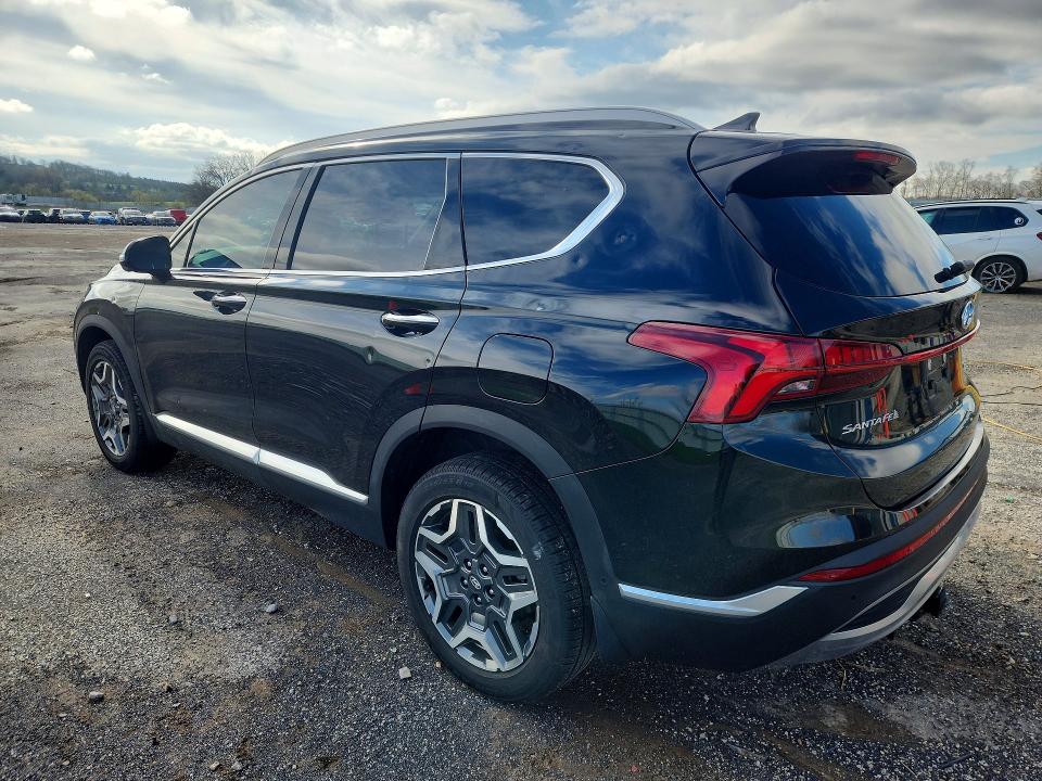 2022 Hyundai Santa fe VIN KM8S5DA16NU040944 COPART salvage auction — HAIL, Wi - Cert Of Title-Claim Paid, sold $14,900 on 2026-07-07 (photo 2)
